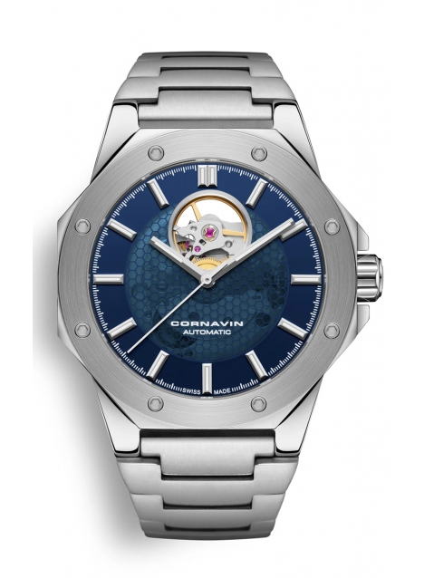 Cornavin OH.02.B Downtown 3-H OPEN HEART 42 mm