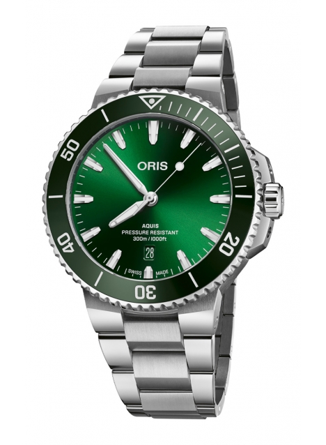 Oris Diving Aquis Date 733.7789.4157 MB 8.23.04PEB