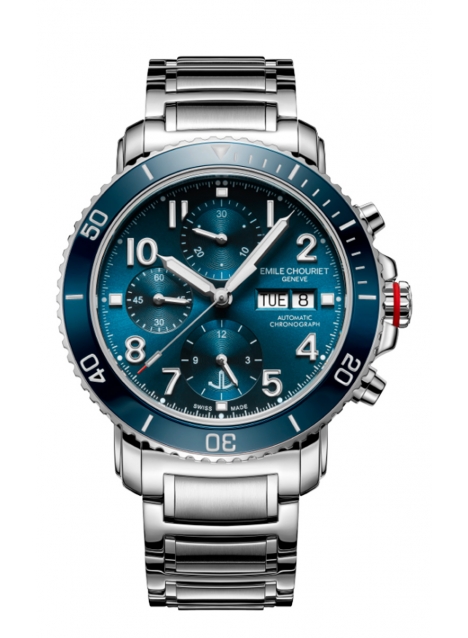 Emile Chouriet Challenger Deep Chronograph 43 mm 22.1169.G.6.AW.99.6 