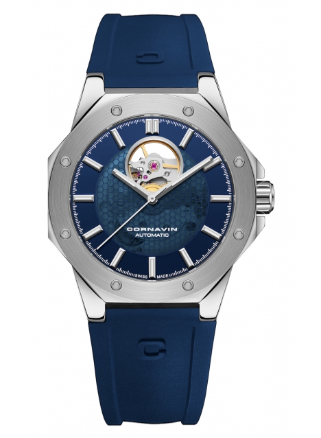 Cornavin OH.02.R Downtown 3-H OPEN HEART 42 mm