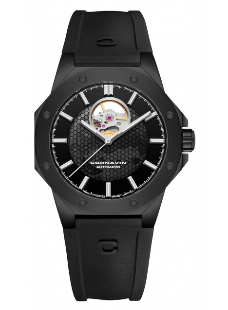 Cornavin OH.04.R Downtown 3-H OPEN HEART 42 mm