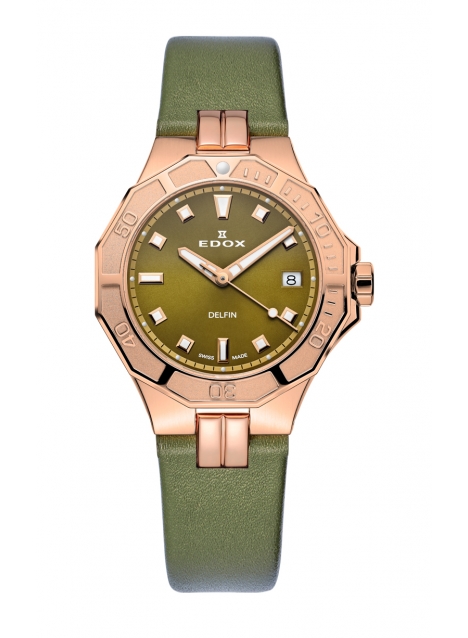 Часы Edox Delfin Diver Date Lady 53020 3RC VR