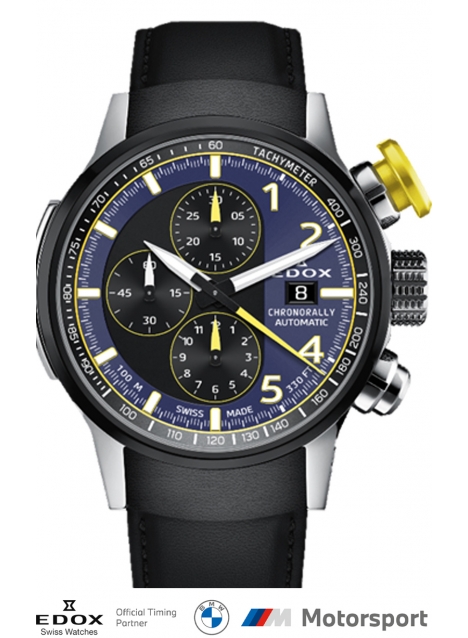 Edox Chronorally Chronograph 01129 TTNJCN BUNJ