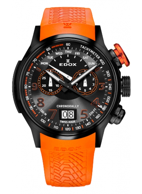 Edox Chronorally Chronograph 38001 TINNO3 NO3