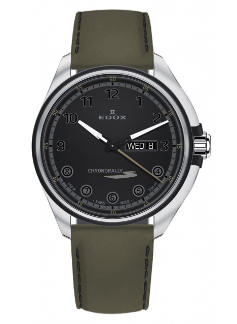 Edox Chronorally-S Day-Date 84301 3NCV NNV