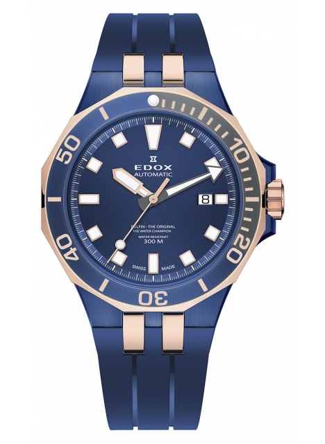 Часы Edox Delfin Diver Automatic Date 80110 357BURCA BUIR