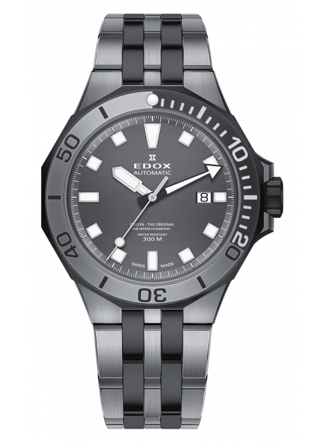 Часы Edox Delfin Diver Automatic Date 80110 357GNM GIN