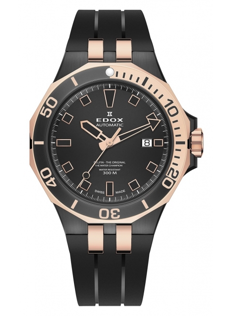 Часы Edox Delfin Diver Automatic Date 80110 357NRCA NIR