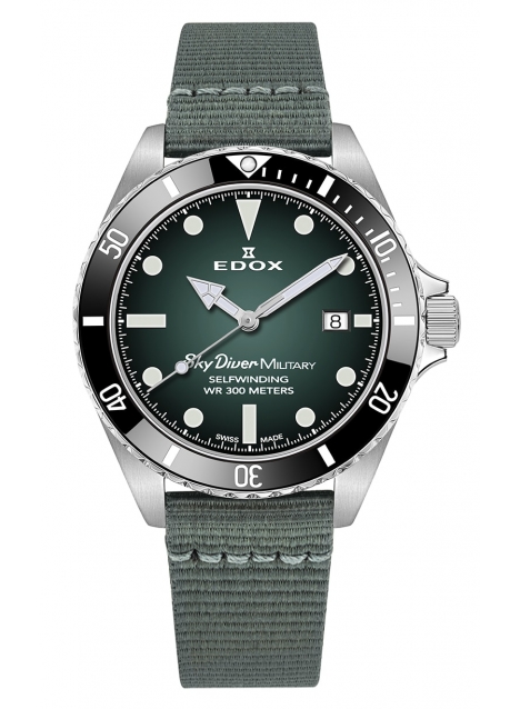 Edox SkyDiver Military L.E. 80115 3N VD