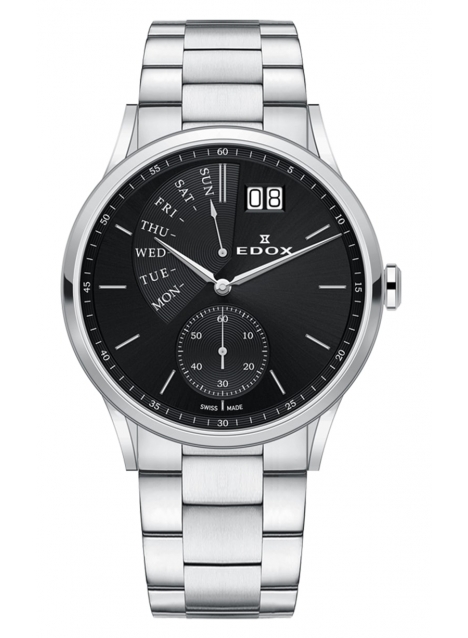 Edox Les Vauberts Day Retrograd 34500 3M NIN