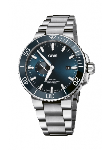 Oris Diving Aquis Small Second 743.7733.4155 MB 8.24.05PEB