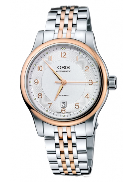 Часы Oris 733 7594 4361 MB 8 20 63 Classic, Date 5N PVD Top Ring