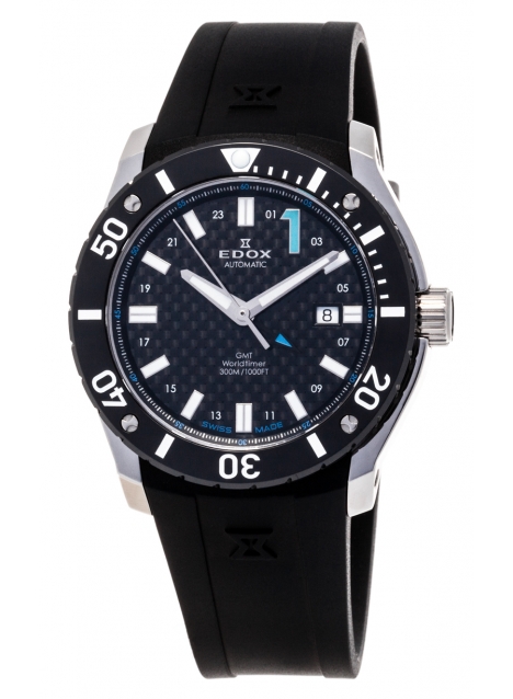 Часы Edox Chronoffshore-1 GMT Worldtimer 93005 3 NBU
