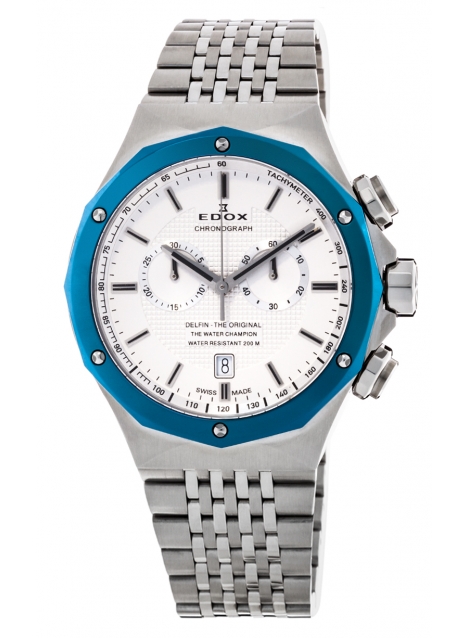 Edox Delfin Chronograph 10108 3BU AIN