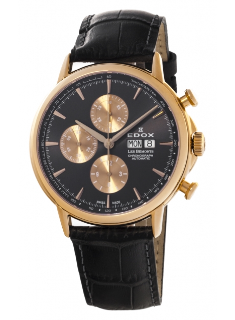 Edox Les Bemonts Chronograph Automatic 01120 37R GIR