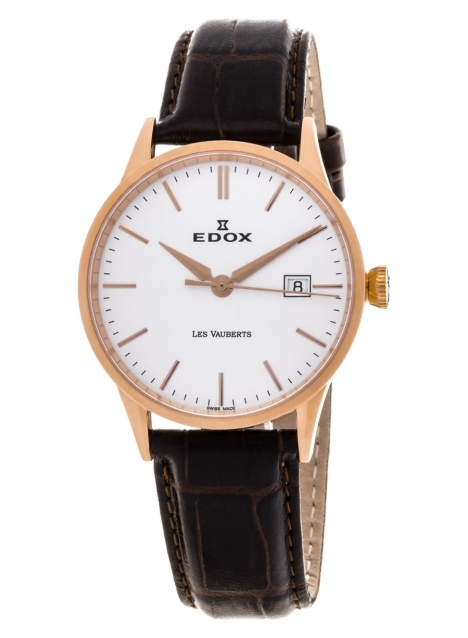 Часы Edox Les Vauberts 3-Hands Date 70162 37R AIR