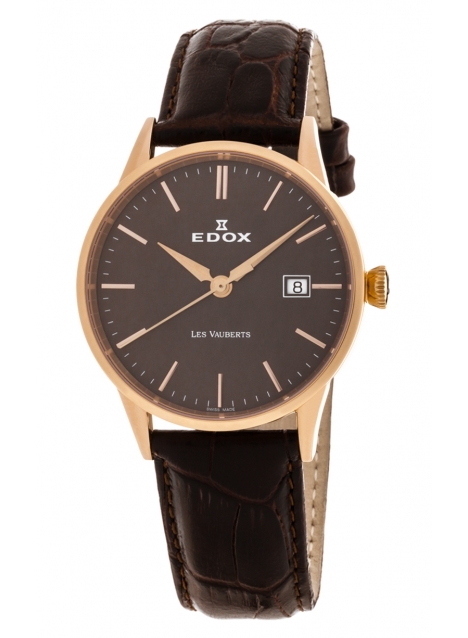 Edox Les Vauberts 3-Hands Date 70162 37R BRIR
