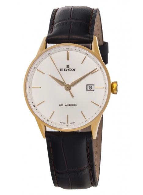 Edox Les Vauberts 3-Hands Date 70172 37JA AID