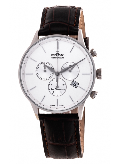 Часы Edox Les Vauberts Chronograph 10408 3A AIN