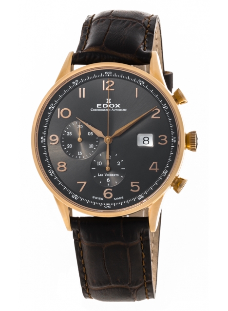 Часы Edox Les Vauberts Chronograph Automatic 91001 37R GBR