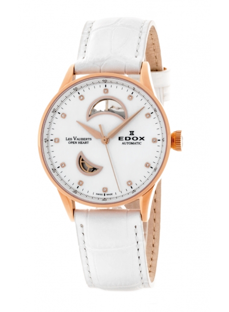 Часы Edox Les Vauberts Open Heart 85019 37RA NADR