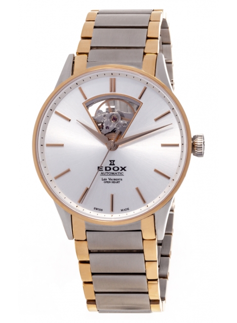 Часы Edox Les Vauberts Open Heart Automatic 85011 357J AID