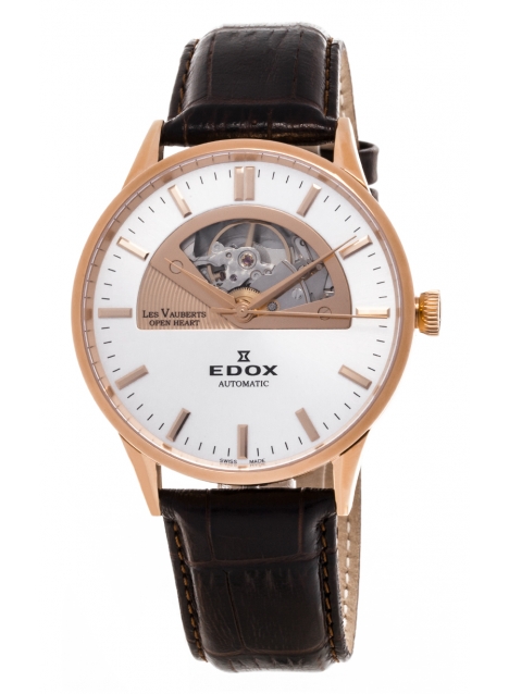 Edox Les Vauberts Open Heart Automatic 85014 37R AIR