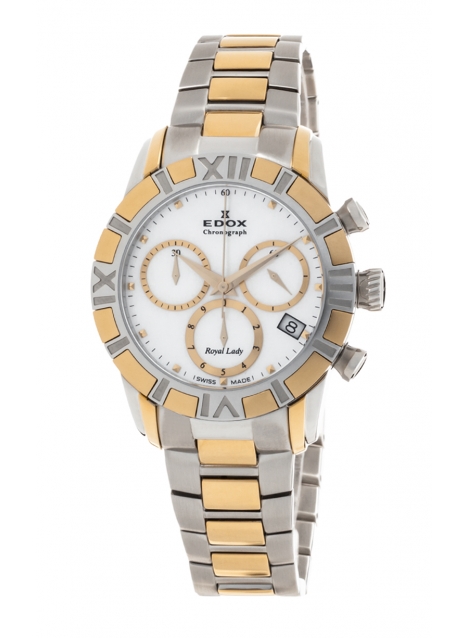 Часы Edox Royal Lady Chronolady 10406 357J NAID