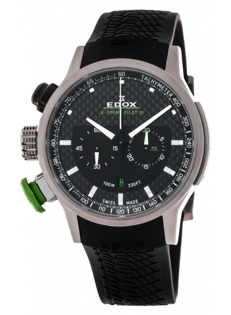Edox WRC Extreme Pilot III L.E. 10303 TIN NIN