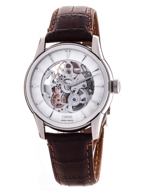 Часы Oris Artelier Skeleton 734 7591 4051 5 21 70FC