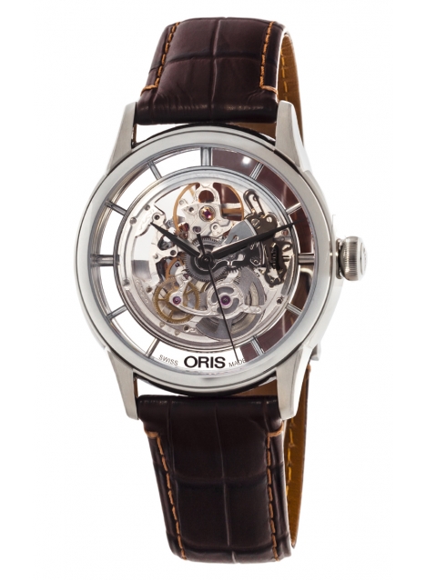 Часы Oris Artelier Translucent Skeleton 734 7684 4051 LS 5 21 70FC