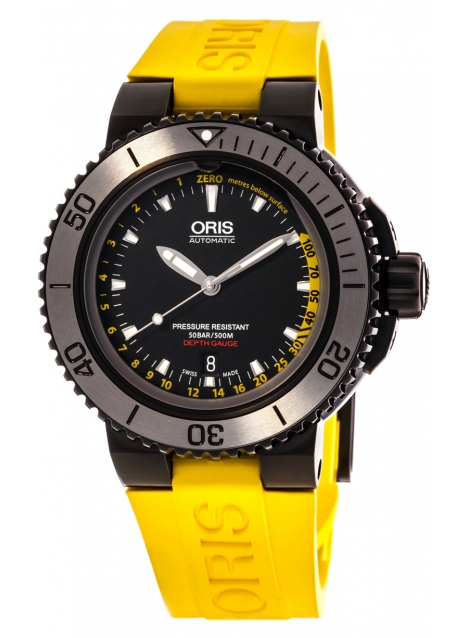 Часы Oris Aquis Depth Gauge 733 7675 4154 Set RS