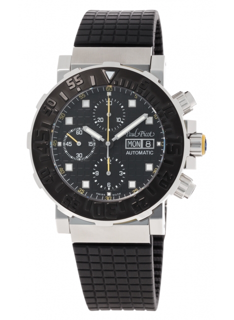 Часы Paul Picot C-Type Chrono 43 mm Day-Date P0628.SGJ.N.3401CM001