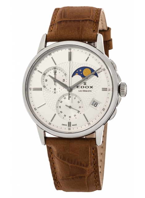Edox Les Bemonts Chronograph Moon Phase 01651 3 AIN