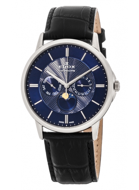 Edox Les Bemonts Moon Phase Complication 40002 3 BUIN