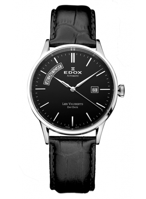 Edox Les Vauberts Day Date Automatic 83007 3 NIN