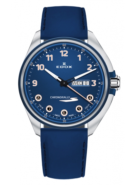 Edox Chronorally-S Day-Date 84301 3BUCBU BUBEB