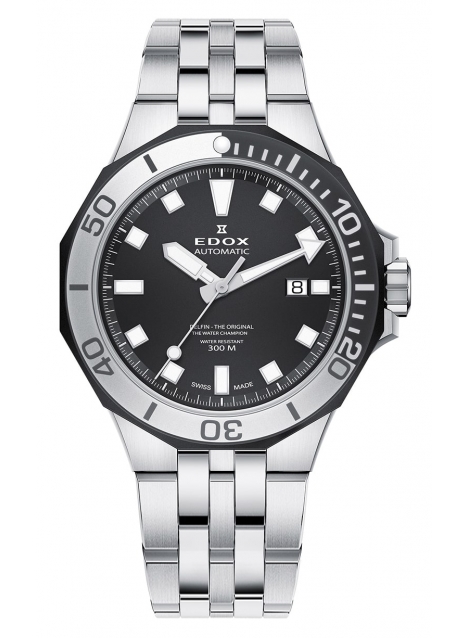 Часы Edox Delfin Diver Automatic Date 80110 357NM NIN