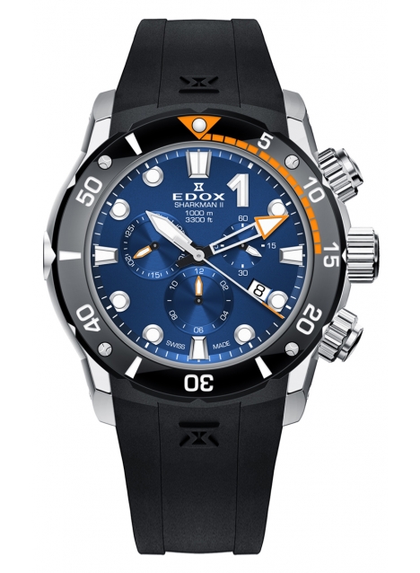 Edox CO-1 SHARKMAN II 10234 3O BUIN Limited Edition
