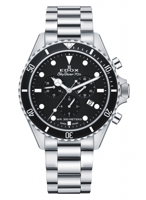 Edox SkyDiver 70S Chronograph 10238 3NM NI