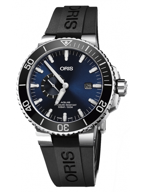 Oris Diving Aquis Small Second 743.7733.4135 RS 4.24.64EB