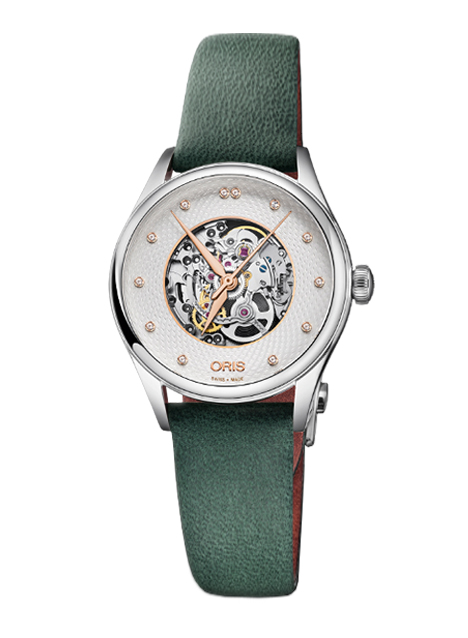 Часы Oris Culture Artelier Skeleton Diamonds 560.7724.4031 LS 5.17.35FC