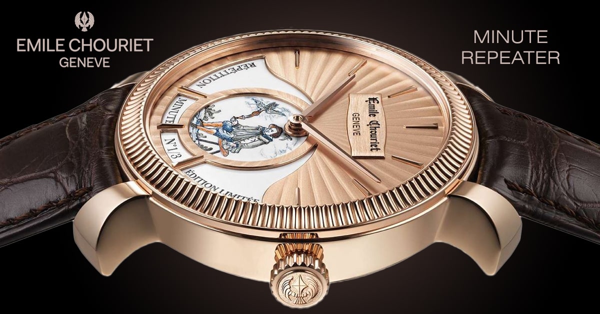 Watches Emile Chouriet Minute Repeater