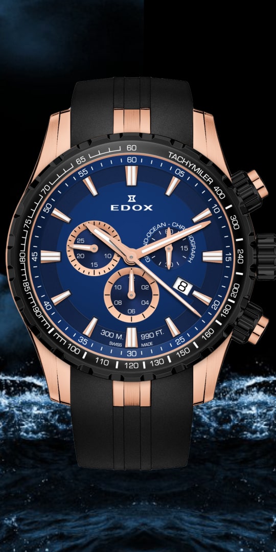 Edox Grand Ocean Chronograph 10226 37RNCA BUIR