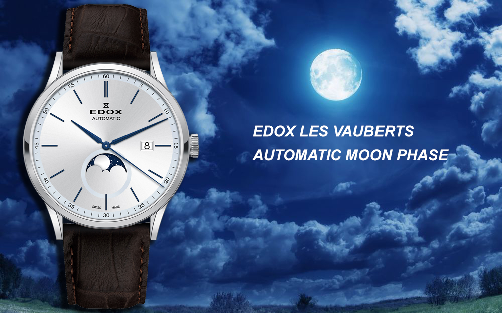 EDOX 2018 Les Vauberts La Grande Lune Automatic