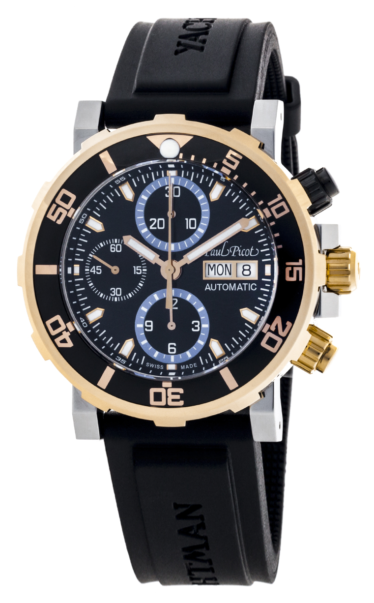 Paul Picot C-Type Yachtman 3 Chronograph Day-Date 