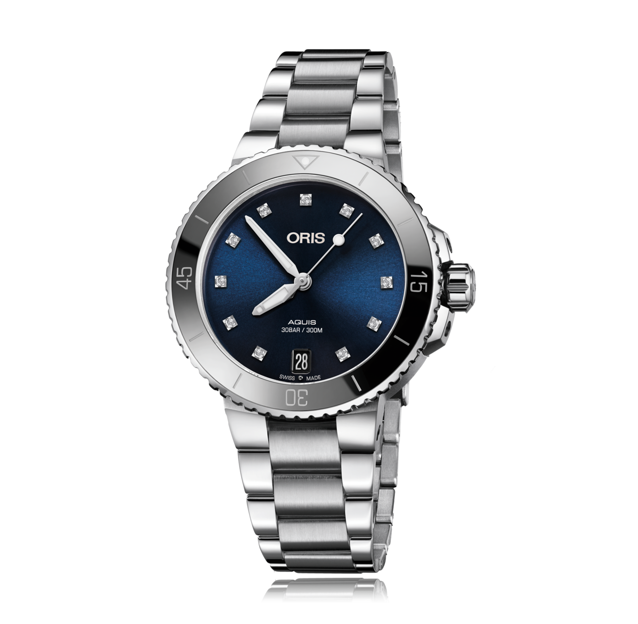 Oris Diving Aquis Date Diamonds 733.7731.4195.MB 8.18.05P