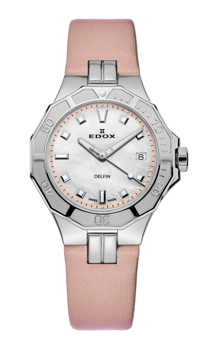 Часы Edox Delfin Diver Date Lady 53020 3C NARN