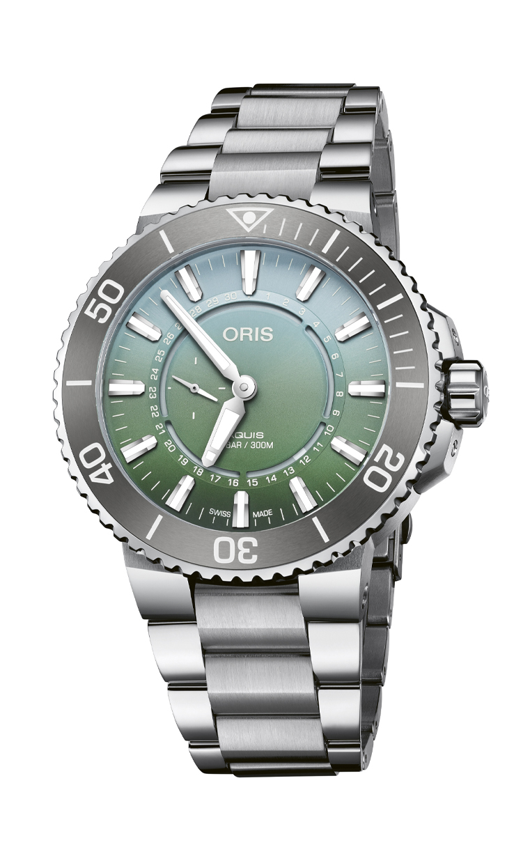 Oris Diving Aquis Date 743.7734.4197-Set Dat Watt LE II
