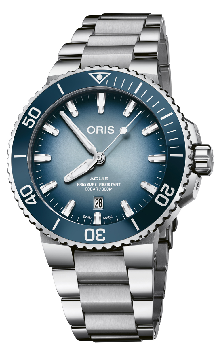 Oris Diving Aquis Lake Baikal 733.7730.4175 Set MB